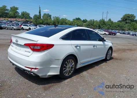 2015 Hyundai Sonata Sport 2.0T из США, поврежденный, VIN 5NPE34AB4FH045037